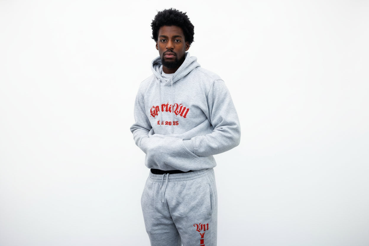 SpartaV11 Hoodie – Light Grey - SpartaV11