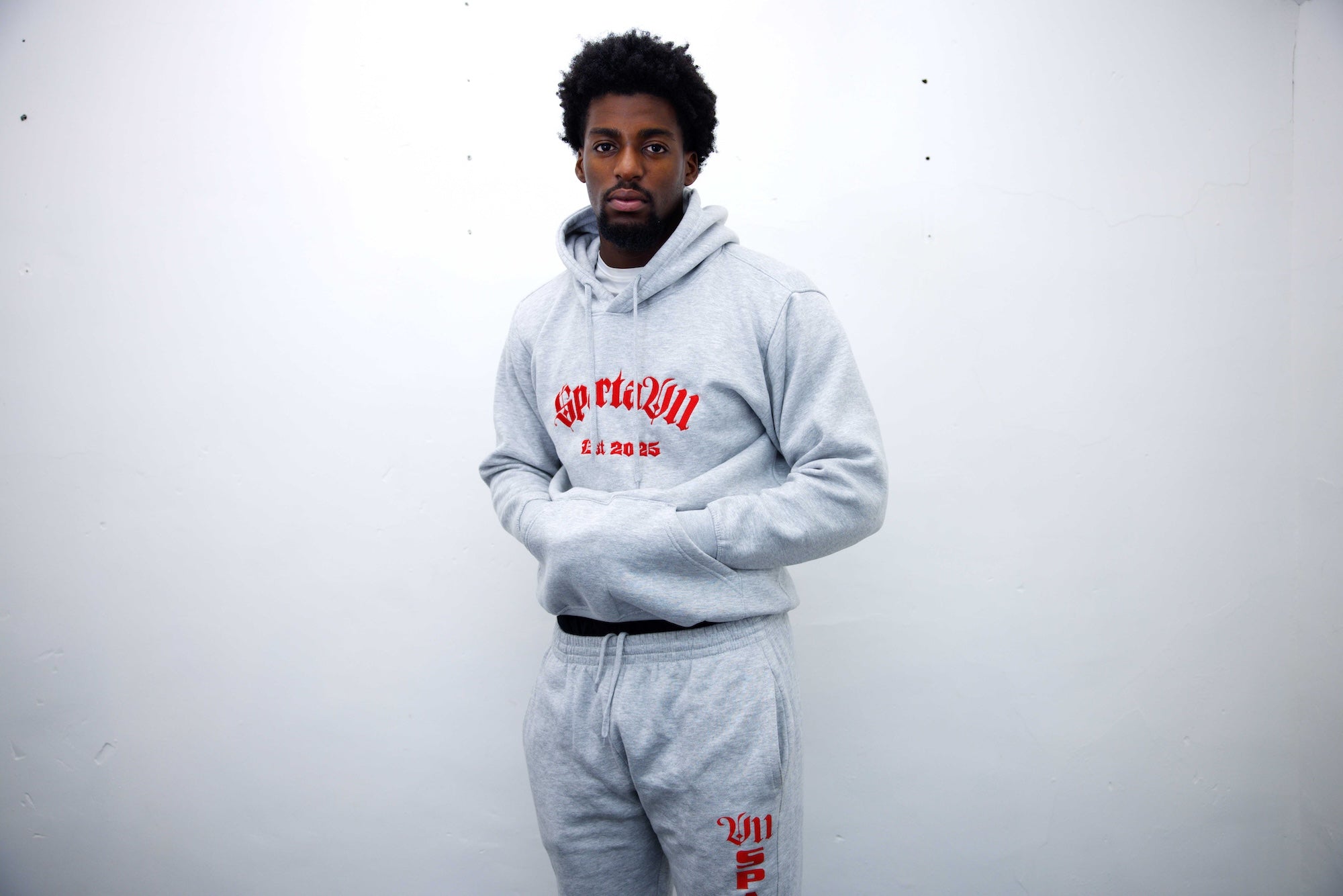 Sparta V11 - Hoodie - Light Grey