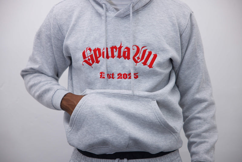 SpartaV11 Hoodie – Light Grey - SpartaV11